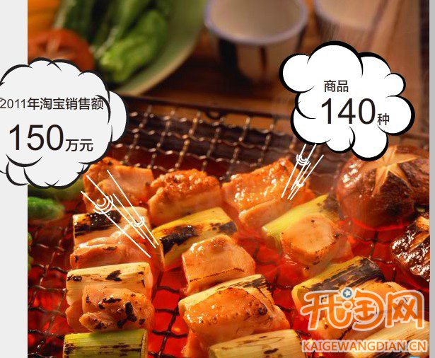网上烧烤店